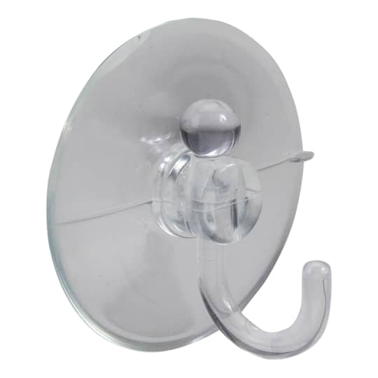 2.5" Clear Large Hanging Christmas Suction Cup Hooks, 2ct. By Northlight | Michaels®